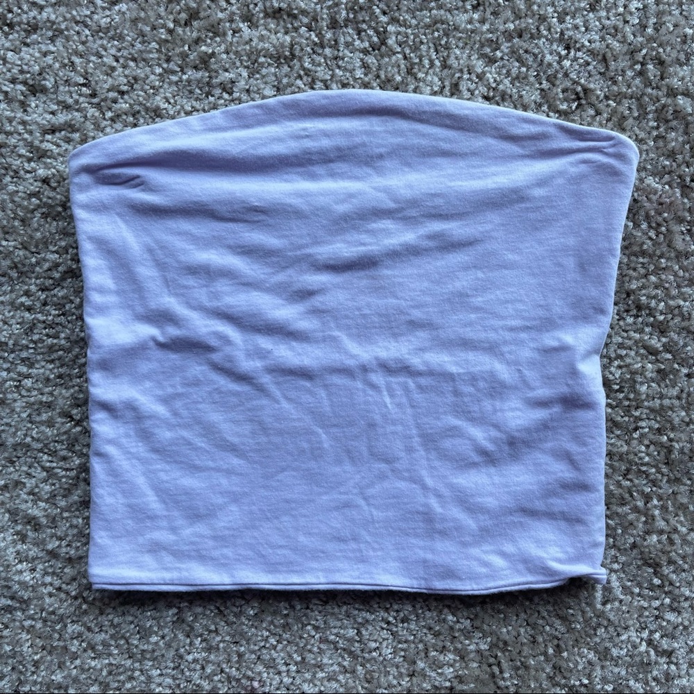 Brandy Melville purple tube top OS